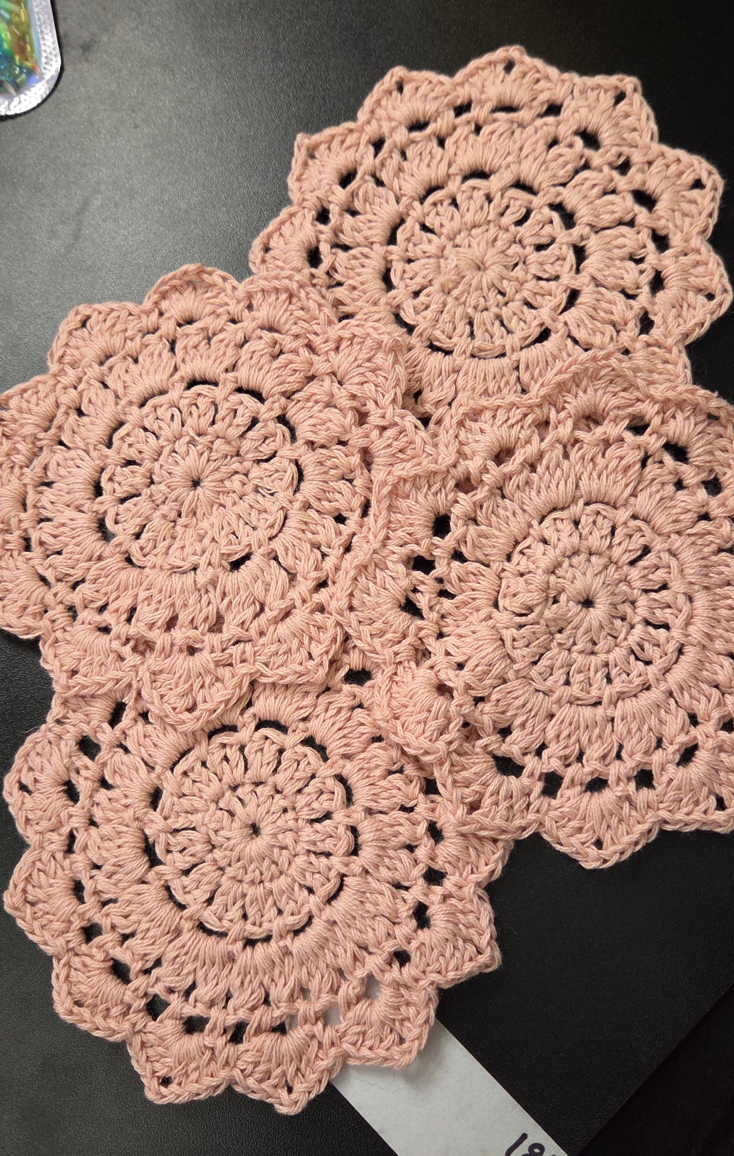 Cotton coaster set