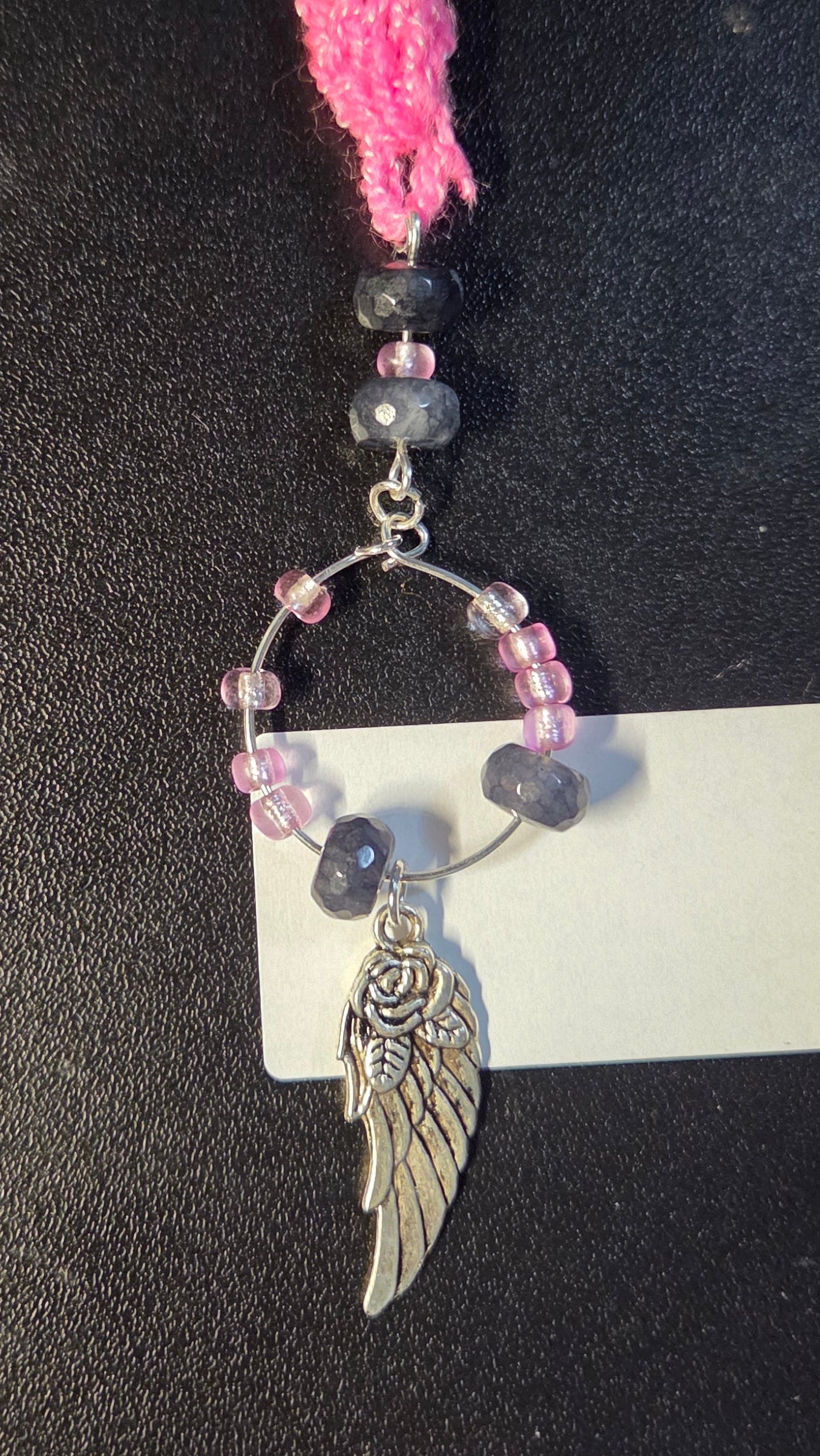 Pink lady Alligator clip