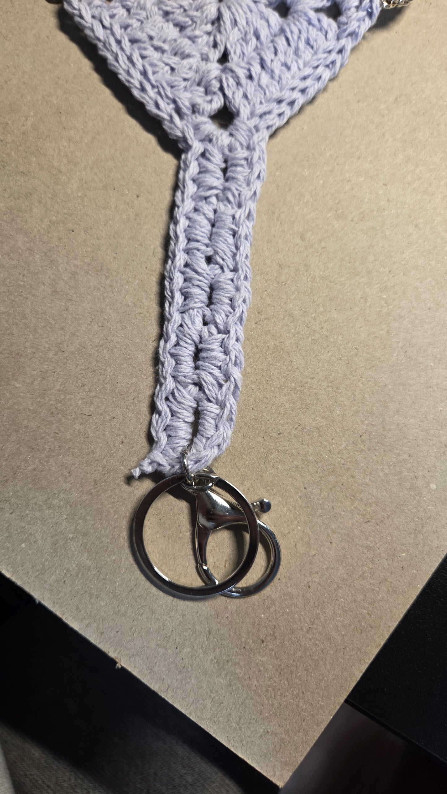 Purple keychain
